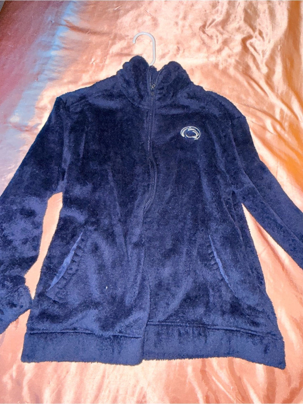 Champion Navy Plush Full-Zip Jacket